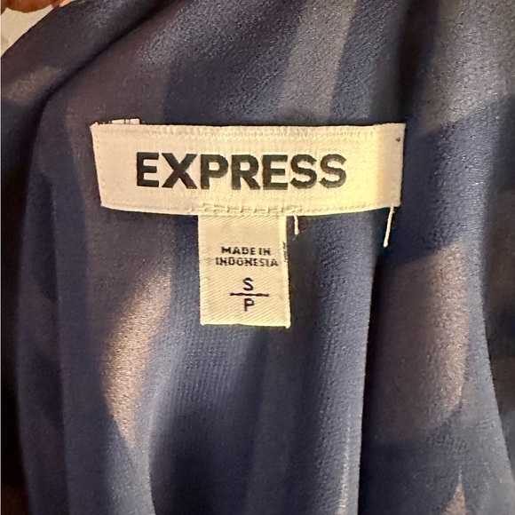 Express Blue and Pink Camisole with Spaghetti Straps NWOT - Picture 3 of 4